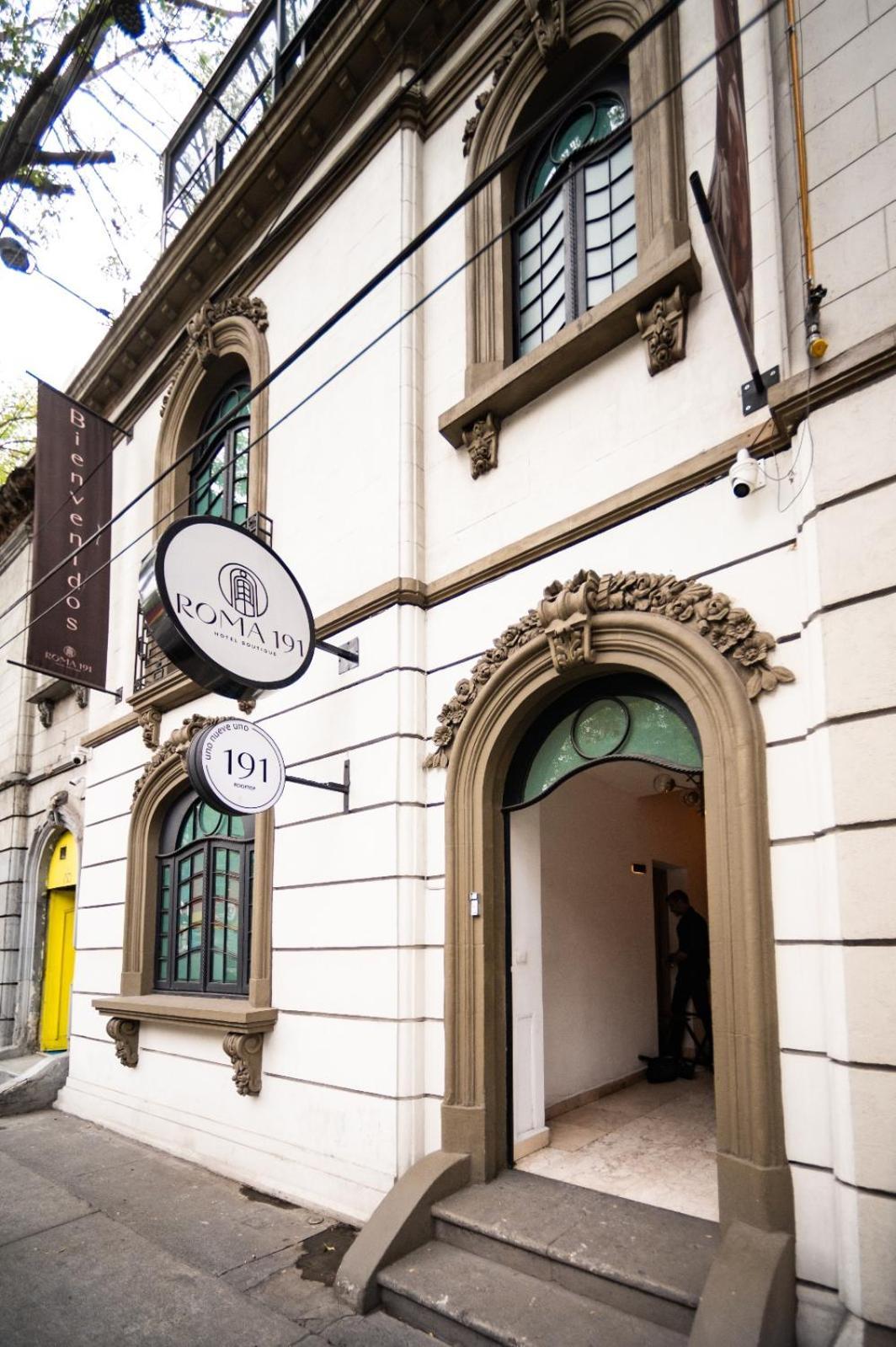 Hotel Roma 191 Kota Meksiko Bagian luar foto
